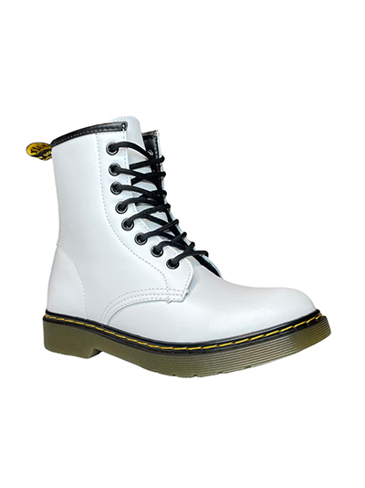 DR MARTENS 1460 WHITE SMOOTH С МЕХОМ