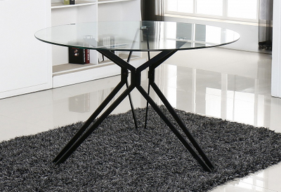 СТОЛ VENETO D110 ПРОЗРАЧНЫЙ