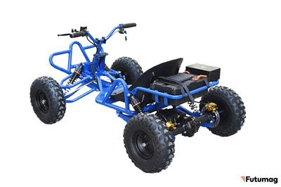 Электрокарт Skyboard Karting Krasnodar 1000W синий