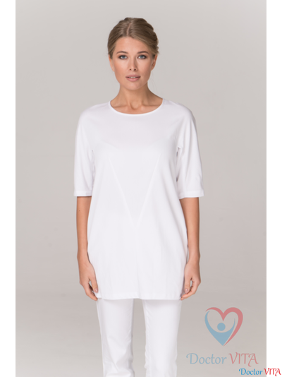 ТУНИКА МЕДИЦИНСКАЯ DR.SUPER "HELEN" БЕЛАЯ
