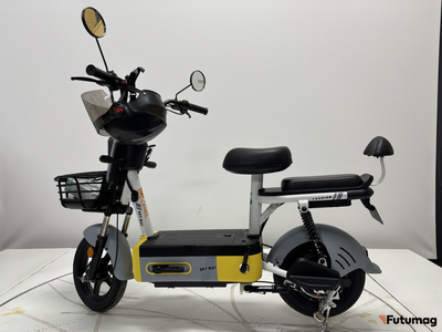 Электромопед GreenCamel Тайфун Sky Way (500W 48V12Ah) быстросъем серый