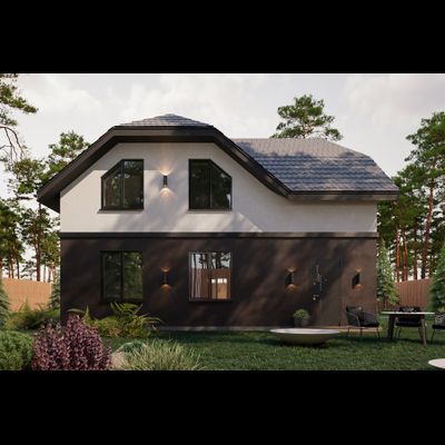 Двухэтажный дом с четырьмя спальнями 144м² (S21)