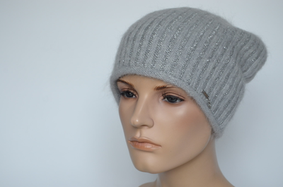 Серая итальянская шапка Визио