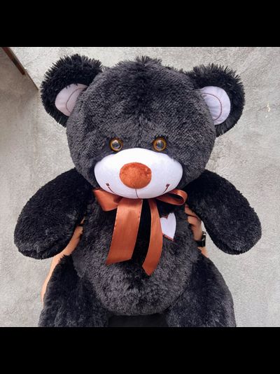 Плюшевый медведь 120 см черный Феликс