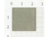 Трафарет BGA для реболлинга чипов компьютера ATI RS485M 0,5мм
