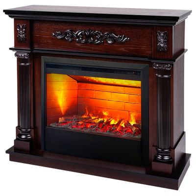 Электрокамин Silvia AO с очагом 3D Helios 26