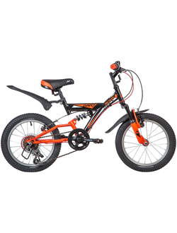 Велосипед Novatrack Dart 16 2020 черный