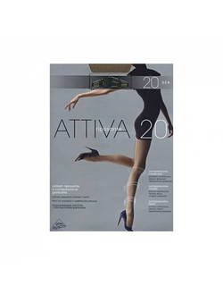 Колготки женские с шортиками Omsa Attiva 20 den