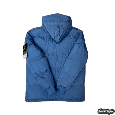 Пуховик STONE ISLAND NYLON METAL Голубой (S, M, L, XL)