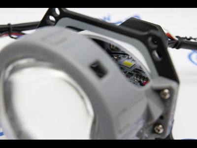 Набор Bi-Led линз Nissan Murano Z51 (2007-2015) Aozoom A3+ MAX 2020 Intelligent New с переходными рамками (ремкомплект)