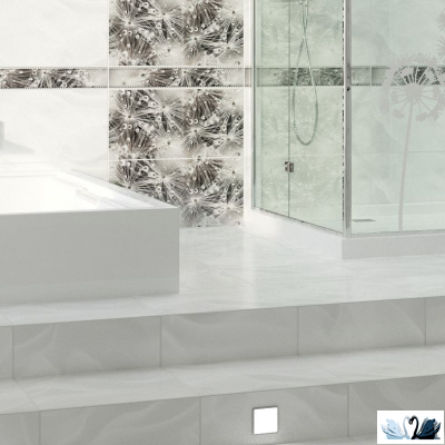 Плитка напольная Belani Джерси белый 41,8 x 41,8 см Береза керамика