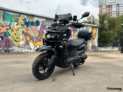 Скутер бензиновый GT TANK 02 черный