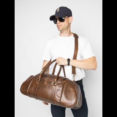 Дорожно-спортивная сумка Benevento Premium brown 
(арт. 4044-63)