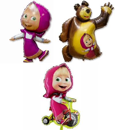 Шар 39"/98 см Маша, МИКС