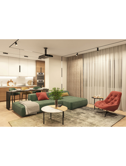 Трековый светильник Denkirs DK8008-BK