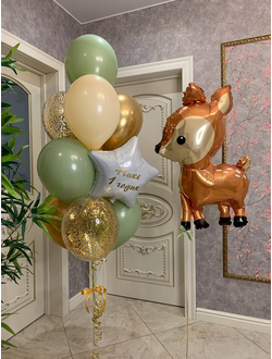 Набор Шары с оленёнком