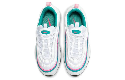 брендовая обувь женские кроссовки Nike Air Max Womens 97 'White Pink Turbo Green' DC5223-100
