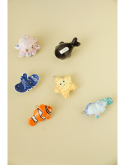 Комплект ёлочных игрушек "Морские"