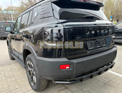 Защита заднего бампера двойная с перемычками Папа Тюнинг d60/42 для JETOUR T1 2025-