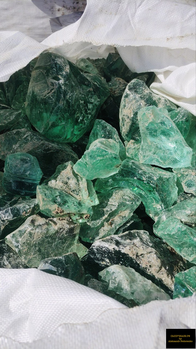 зелено-голубой эрклез