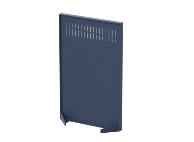 Перегородка прямоугольная с декором "Диаграмма роста"