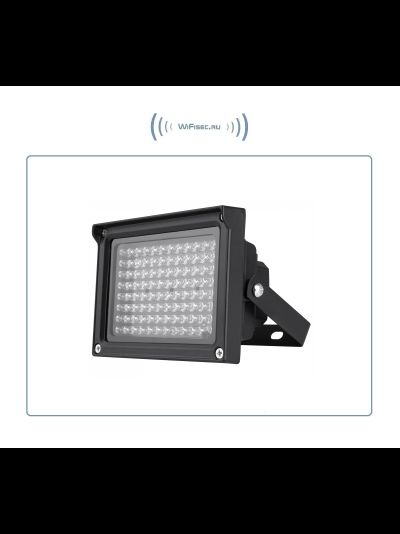 DE-IRS1120B ИК прожектор (840 нм), питание 12 В (дальность подсветки до 60 м.)