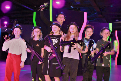 Лазертаг школьникам, Петрозаводск (Лотос Plaza)