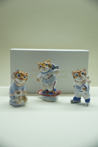 Комплект ёлочных игрушек "Тигрята"