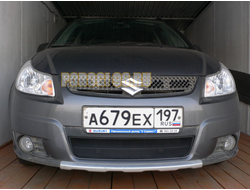 Защита радиатора Suzuki SX4 hb 2006-2010 (японская сборка) black