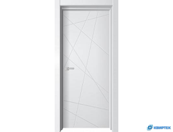 Межкомнатная дверь ПВХ GEOMETRY-1 Вайт купить в Челябинске | КВИРТЕК
