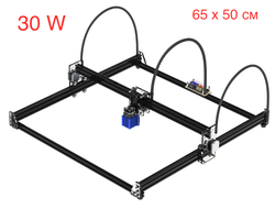 Лазерный станок 30 Вт с рабочей зоной 65 х 50 см