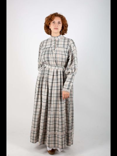 Платье "Поморское" в клетку