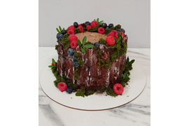 Торт "Лесной пенёк"