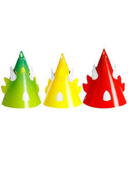 Колпак Динозаврики 6шт