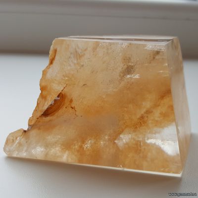 Оптический Кальцит — полировка. 80*45*38мм