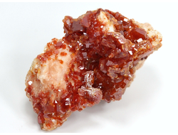 Ванадинит, кристаллы на породе, Марокко (41*30*25 мм, 34 г) №35884