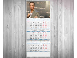 Квартальный календарь Jean-Claude Van Damme, Жан-Клод Ван Дамм №37