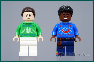 # 40658 Праздничная Диорама «Сокол Тысячелетия» / “Millennium Falcon” Holiday Diorama (2023)