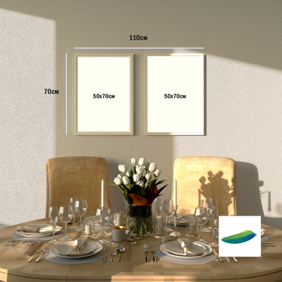 Пара постеров  «Идеальная пара». Коллекция «Оттенки лета»