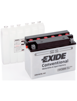 АККУМУЛЯТОР EXIDE Conventional E50-N18L-A3 R+ 20AH 260А (EN)