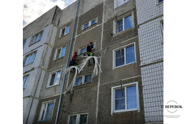 Капремонт межпанельных швов дома по адресу: Ивановская область, Приволжский район, г. Приволжск, ул. Станционный проезд, д. 4