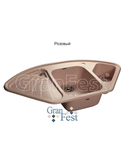 Керамическая мойка GRANFEST GF-C1040E угловая