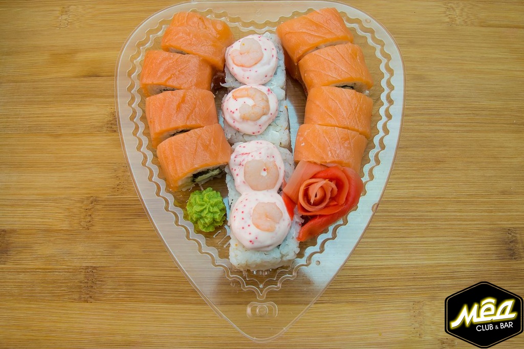 Роллы сердечком