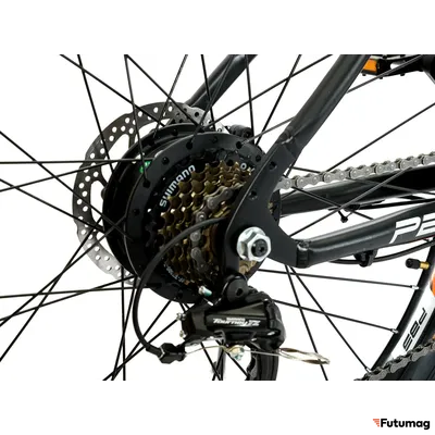 Электровелосипед РВЗ Атлет синий