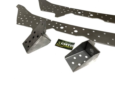 Усилители-накладки передних лонжеронов 2121-21214 ZST "Cити-Urban" 3 мм