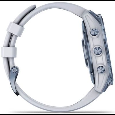 Умные часы Garmin Fenix 7 Sapphire Solar 47 мм Wi-Fi, титановый синий минерал