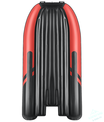 Лодка ПВХ Gladiator Jet E420SJet Красно-Чёрный