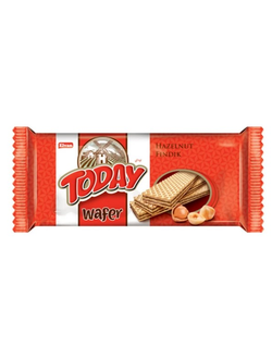 Today Wafer with Hazelnut Cream - Вафли с ореховым кремом 35гр