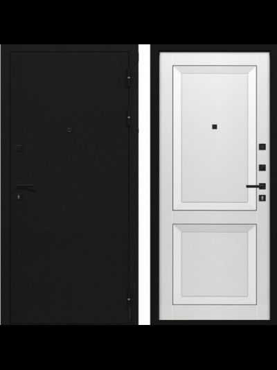 ТАНДОР. СТАЛЬ 2 мм. ДЕКАНТО 100 мм. ТРЕХКОНТУРНАЯ. ЧЕРНЫЙ БУКЛЕ / SOFT TOUCH БЕЛЫЙ БАРХАТ