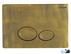 Кнопка смыва CREAVIT DROP GP2007.00 бронза матовый
